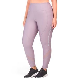 Under Armour muted lavender Heatgear leggings